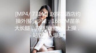 [MP4/ 771M] 赵探花酒店约操外围小少妇，168CM苗条大长腿，开档黑丝沙发上操，站立后入爆操