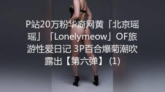 P站20万粉华裔网黄「北京瑶瑶」「Lonelymeow」OF旅游性爱日记 3P百合爆菊潮吹露出【第六弹】 (1)