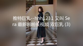 推特巨乳--hhh1231 又叫 Sera 最新啪啪长视频 双巨乳 (3)