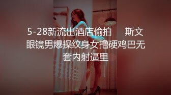 5-28新流出酒店偷拍❤️斯文眼镜男爆操纹身女撸硬鸡巴无套内射逼里