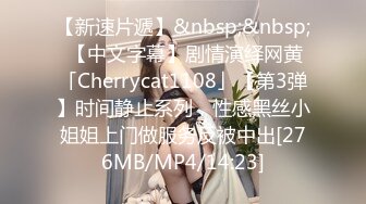 【新速片遞】&nbsp;&nbsp; 【中文字幕】剧情演绎网黄「Cherrycat1108」【第3弹】时间静止系列，性感黑丝小姐姐上门做服务反被中出[276MB/MP4/14:23]