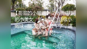 【哥哥的小嫩逼】 2个刚成年的小美女，新人!两个超级小嫩妹~掰穴展示~被干了，逼逼干净   (4)