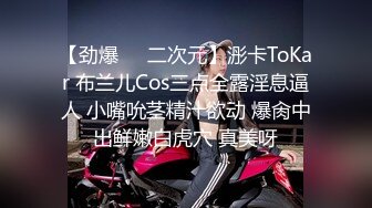 【劲爆❤️二次元】浵卡ToKar 布兰儿Cos三点全露淫息逼人 小嘴吮茎精汁欲动 爆肏中出鲜嫩白虎穴 真美呀