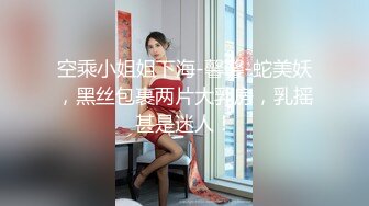 空乘小姐姐下海-馨馨-蛇美妖，黑丝包裹两片大乳房，乳摇甚是迷人！